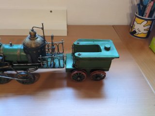Tren artesanal vintage