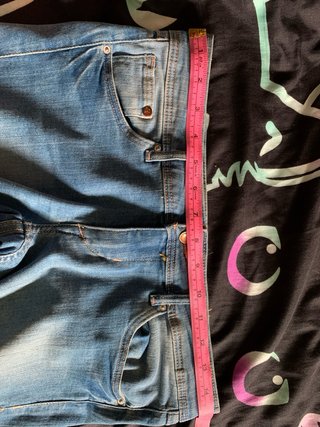 Pantalón vaquero azul mujer