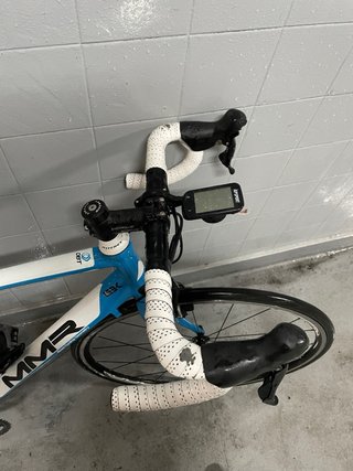 Bicicleta de carretera MMR Azul y Blanca