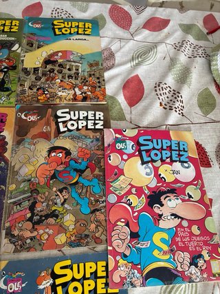 Lote comics superlopez 10