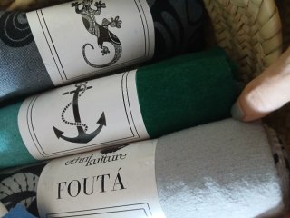 Fouta EtniKulture con ancla nuevas