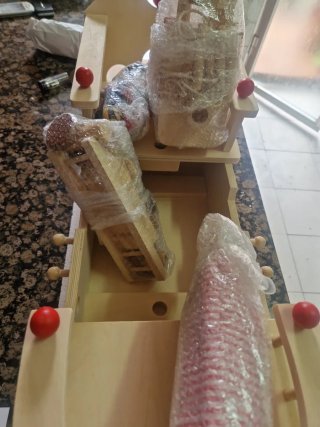 Barco Pirata de Madera