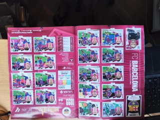 Álbum Liga Este 2024/25 + 550 cromos