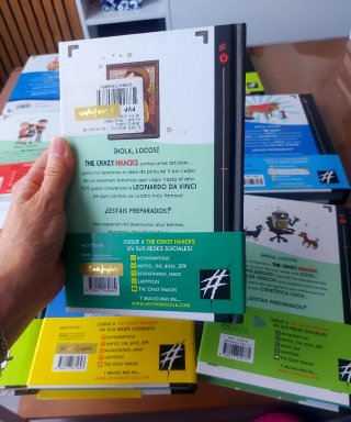 Coleccion/lote 9 libros The Crazy Haacks.