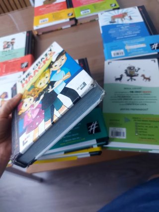 Coleccion/lote 9 libros The Crazy Haacks.