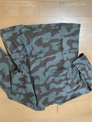 Poncho militar alemán camuflaje WWII