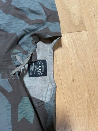 Poncho militar alemán camuflaje WWII