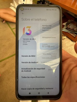 Xiaomi Redmi Note 9 Azul
