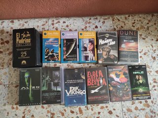 Colección Películas VHS: El Padrino, Dune, etc.