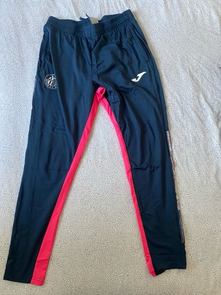 Pantalón largo Joma Getafe azul y rosa