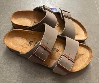 Birkenstock Arizona ciabatte grigie taglia 38
