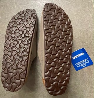 Birkenstock Arizona ciabatte grigie taglia 38