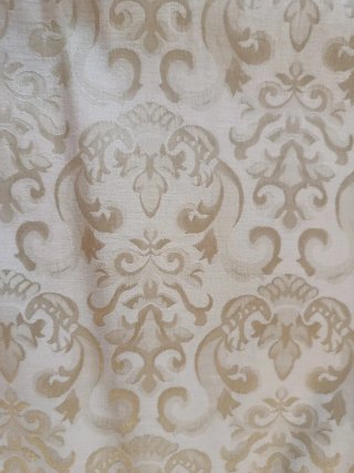 Vestido elegante estampado tonos beige Talla M