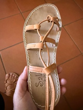 Sandali Le Salentine donna cuoio