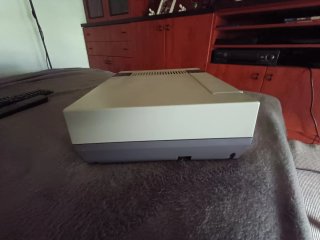 Consola Nintendo NES Beige/Gris Funcionando