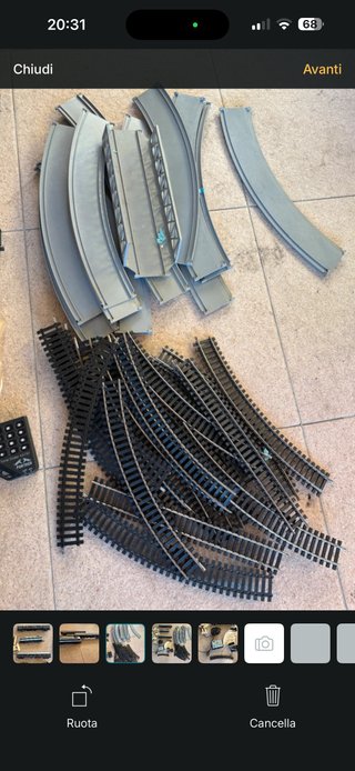 Lima trenino da collezione