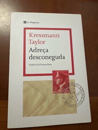 Adreça desconeguda