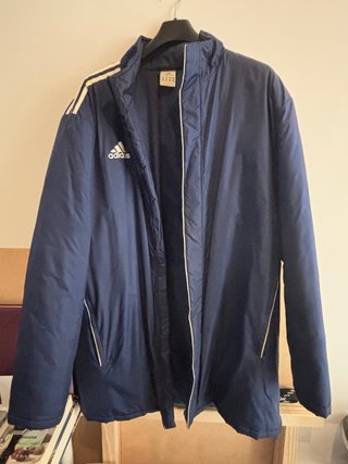 Abrigo deportivo Adidas azul oscuro