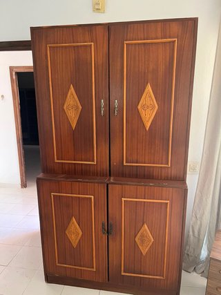 Mueble de madera vintage / Alacena clásica 4 puert