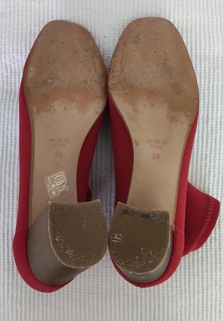 Botines de licra elásticos. Talla: 38