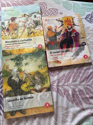 El Conde Lucanor, Rinconete y cortadillo,Lazarillo