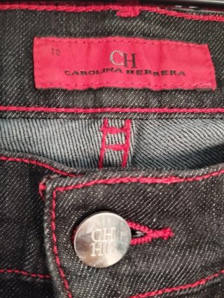 Pantalón Vaquero Carolina Herrera Azul