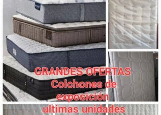 Colchones exposición con tara