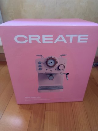 Cafetera Create Thera Retro Matt Rosa