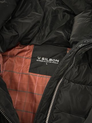 Abrigo Silbon Mujer Negro Talla L