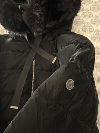 Abrigo Silbon Mujer Negro Talla L