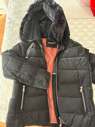 Abrigo Silbon Mujer Negro Talla L