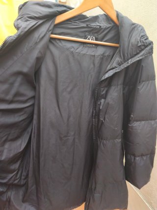 Abrigo ,Zara Negro