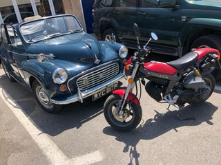 Suzuki Street Magic 49cc Scooter Roja