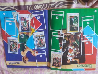 Álbum de Cromos Baloncesto '91-'92 Panini