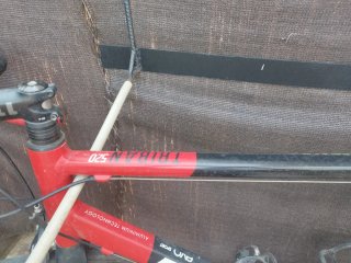 Bicicleta de Carretera Btwin Roja/NegrA