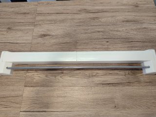 Tendedero extensible pared con toallero