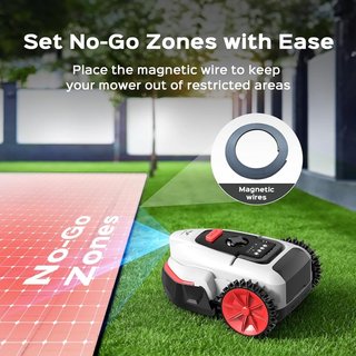 Robot cortacésped IA sin cable NUEVO