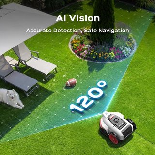 Robot cortacésped IA sin cable NUEVO