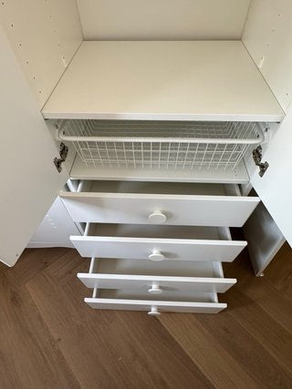 Armario infantil Ikea SMASTAD/PLATSA blanco