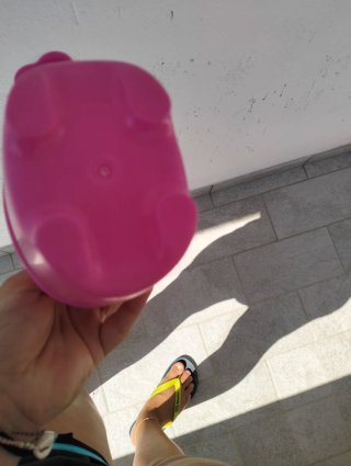 Innaffiatoio rosa