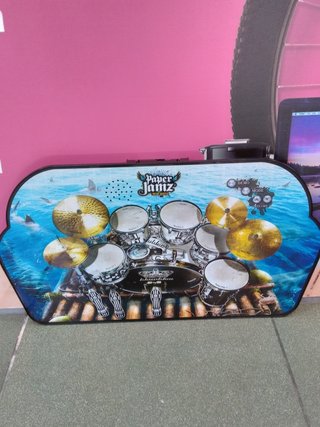 Instrumentos Musicales Bateria Tactil Paper Jamz azul