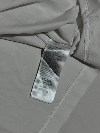 T-shirt Calvin Klein Jeans bianca logo ricamato