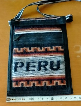 Tracolla tessuto Perù
