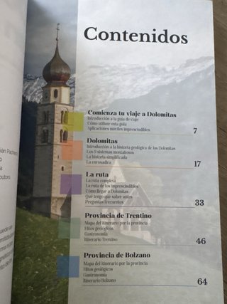 Libro guia  de Dolomitas en camper