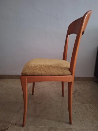 Mesa comedor extensible + 6 sillas madera