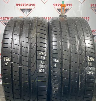 285 40 21 Y PIRELLI RUEDA AL 90% VIDA UTIL