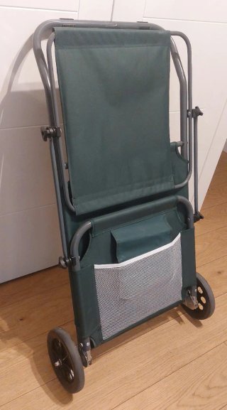 Tumbona carrito plegable playa