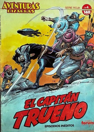 Luis Bermejo pag original El Capitan Trueno