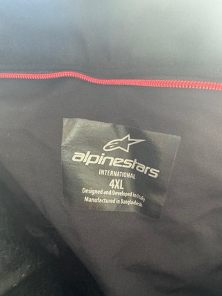 Pantalón Alpinestars Talla 4XL Negro