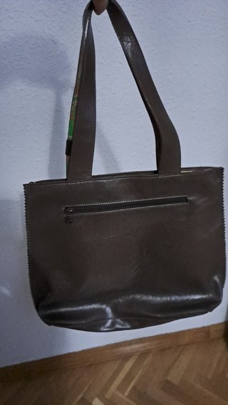 Bolso Desigual Marrón con Abalorios